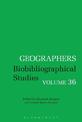 Geographers: Biobibliographical Studies, Volume 36