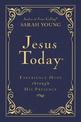 Jesus Today Deluxe Edition, Leathersoft, Navy, with Full Scriptures: Experience Hope Through His Presence (a 150-Day Devotional)
