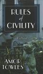 Rules of Civility (Large Print)