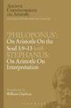 Philoponus': On Aristotle On the Soul 3.9-13 with Stephanus: On Aristotle On Interpretation