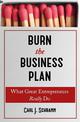 Burn The Business Plan: What Great Entrepreneurs Really Do