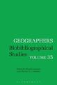 Geographers: Biobibliographical Studies, Volume 35