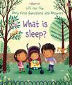 Very First Questions and Answers What is Sleep?