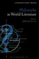Philosophy as World Literature