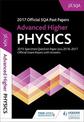 Advanced Higher Physics 2017-18 SQA Past Papers with Answers