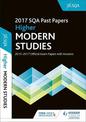 Higher Modern Studies 2017-18 SQA Past Papers with Answers