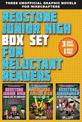 Redstone Junior High Box Set for Reluctant Readers: High-Interest, Illustrated Graphic Novels for Minecrafters