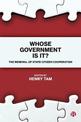 Whose Government Is It?: The Renewal of State-Citizen Cooperation