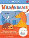 Wild Animals: Learn to draw using basic shapes--step by step!: Volume 1
