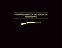 Firearms Acquisition and Disposition Record Book
