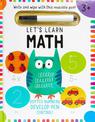 Let's Learn: First Math Skills: (Early Math Skills, Number Writing Workbook, Addition and Subtraction, Kids' Counting Books, Pen
