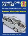 Vauxhall/Opel Zafira Petrol & Diesel (Mar '09-'14) 09 To 64