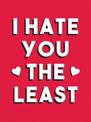 I Hate You the Least: A Gift of Love That's Not a Cliche