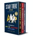 Star Trek Captains - The Autobiographies: Boxed set with slipcase and character portrait art of Kirk, Picard and Janeway a utobi