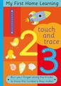 Touch and Trace 123: Run your fingers along the tracks and trace the letters they make