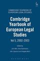 Cambridge Yearbook of European Legal Studies  Vol 5, 2002-2003