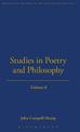Studies In Poetry And Philosophy