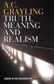 Truth, Meaning and Realism: Essays in the Philosophy of Thought