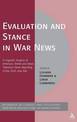 Evaluation and Stance in War News: A Linguistic Analysis of American, British and Italian television news reporting of the 2003