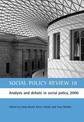 Social Policy Review 18: Analysis and debate in social policy, 2006