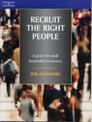 Recruit the Right People: A guide for small hospitality businesses