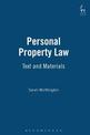 Personal Property Law: Text and Materials