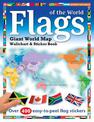 Flags of the World: World Map Wallchart Poster and Sticker Book