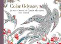 Color Odyssey (Postcard Book): 20 Postcards to Color and Send