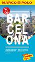 Barcelona Marco Polo Pocket Travel Guide 2018 - with pull out map