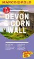 Devon and Cornwall Marco Polo Pocket Travel Guide 2018 - with pull out map