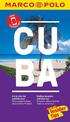 Cuba Marco Polo Pocket Travel Guide 2018 - with pull out map