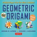 Geometric Origami Mini Kit: Folded Paper Fun for Kids & Adults! This Kit Contains an Origami Book with 48 Modular Origami Papers
