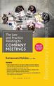 The Law and Practice relating to Company Meetings